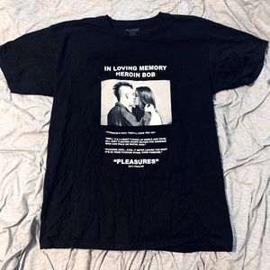 Pleasures Heroin Bob SLC Punk tee